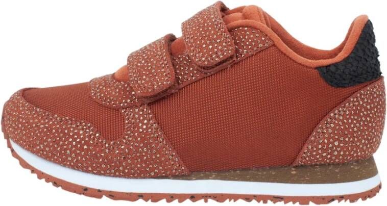 Woden Sandra Pearl Nylon , Rood, Dames