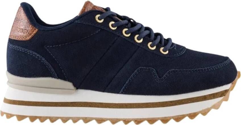 Woden Schoenen , Blauw, Dames