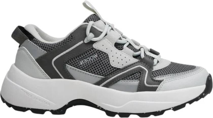 Woden Schoenen , Grijs, Dames