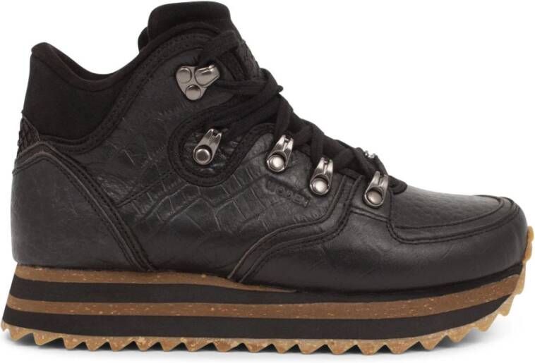 Woden Schoenen , Zwart, Heren