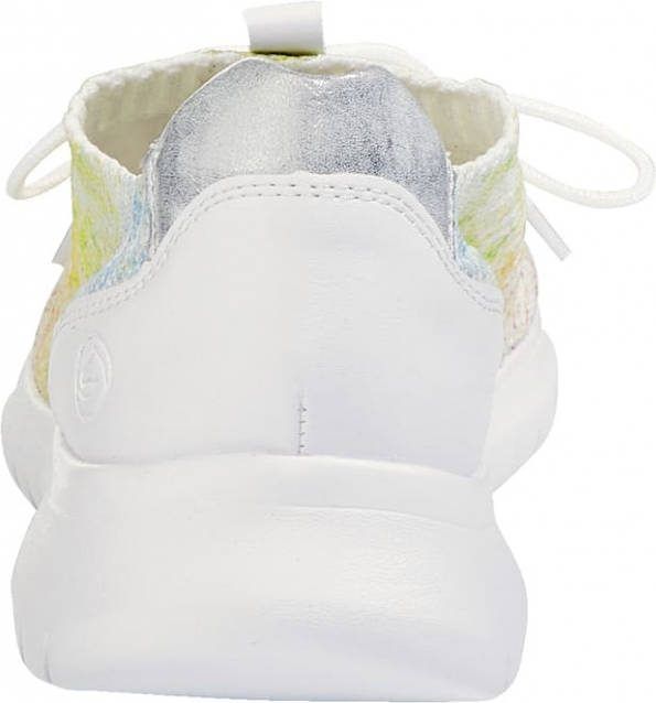Remonte Sneaker in prachtige regenbooglook Wit/Multicolor