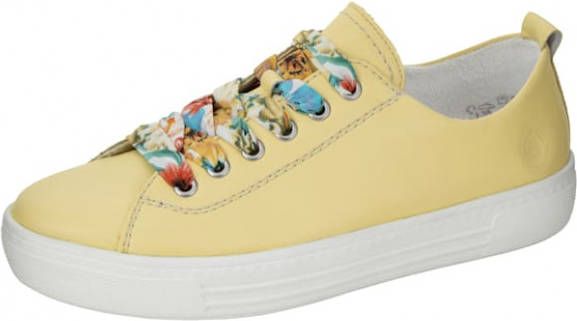 Remonte Sneaker met extra paar veters Lichtgeel