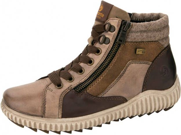 Remonte Sneaker met Tex membraan Taupe