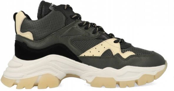 Bronx Sneakers Tayke Over 47309 AB Groen/Beige