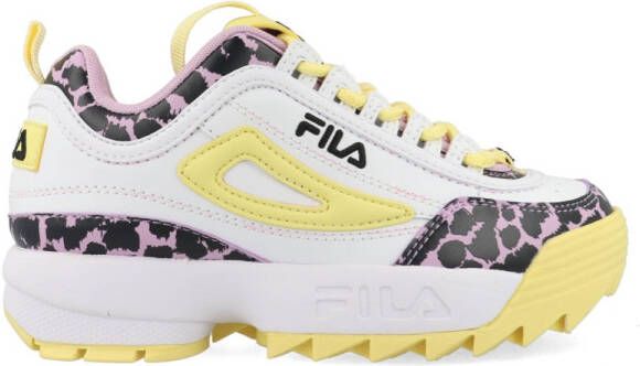 Fila Kids Disruptor FFK0115.13226 Wit/Geel/Paars