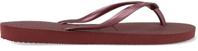 Havaianas Slippers Slim 4000030.4924.F72 Donker Rood
