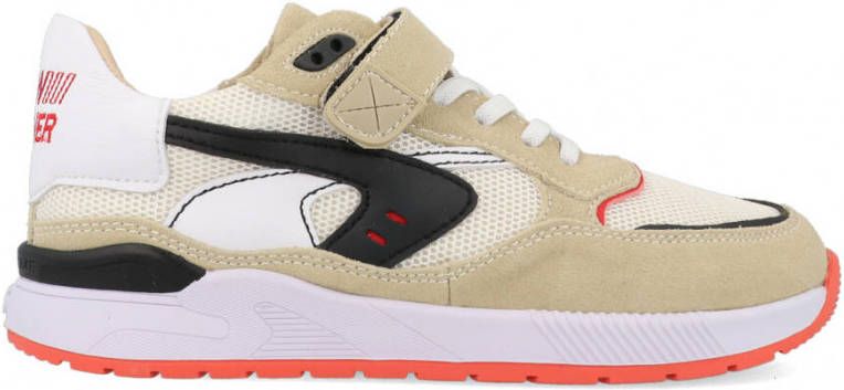Shoesme Sneakers ST22S006 A Beige/Rood
