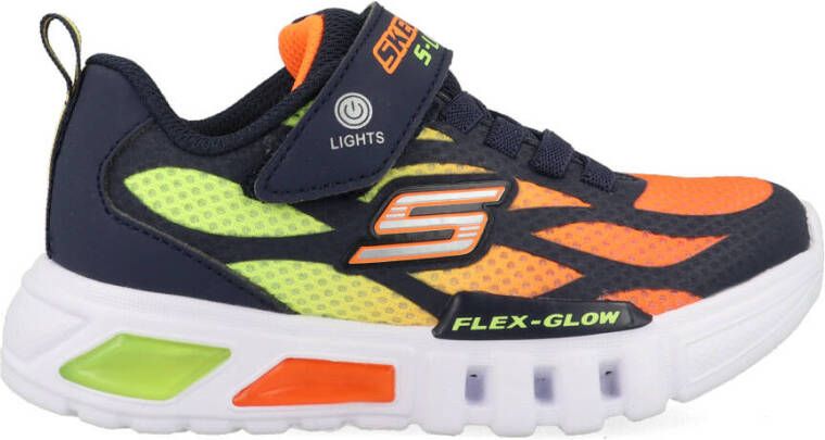 Skechers Lights Dezlom 400016L/NVOR Zwart/Oranje