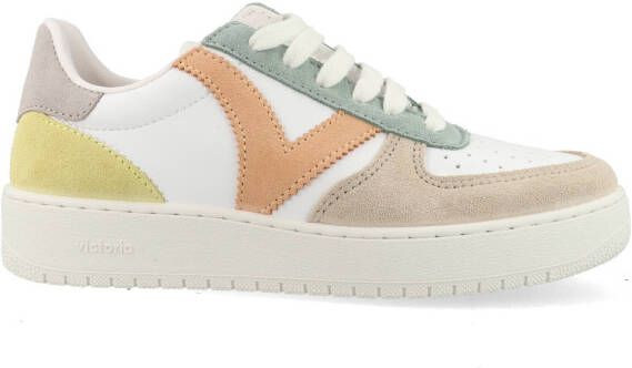 Victoria Lage top sneakers , Beige, Dames