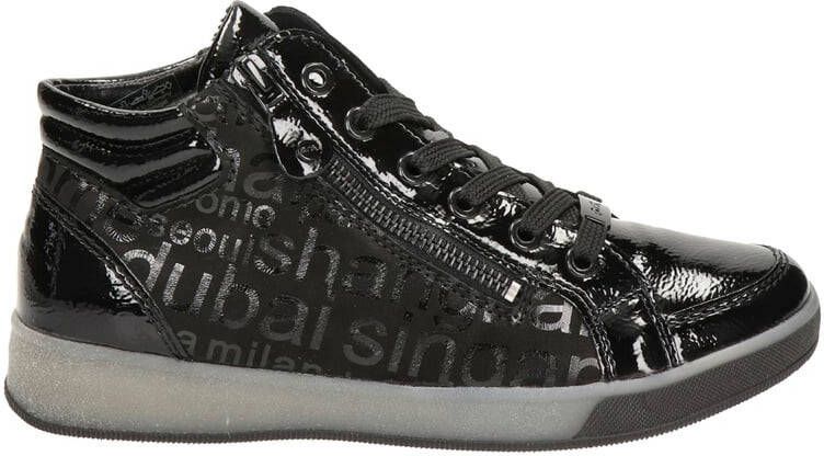 Ara Rom lakleren veterschoenen zwart