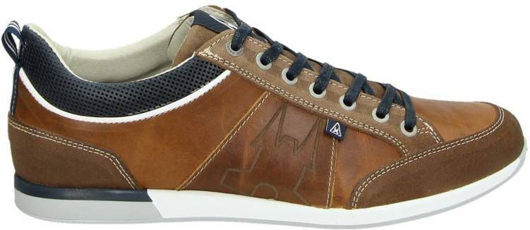 Gaastra Bayline lage sneakers cognac