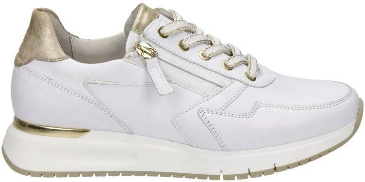 Gabor comfort leren sneakers wit