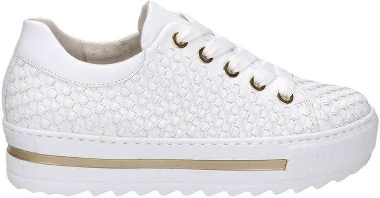 Gabor leren sneakers wit