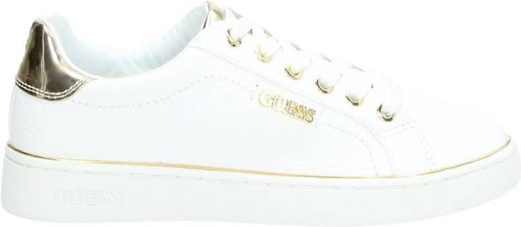 Guess lage sneakers wit