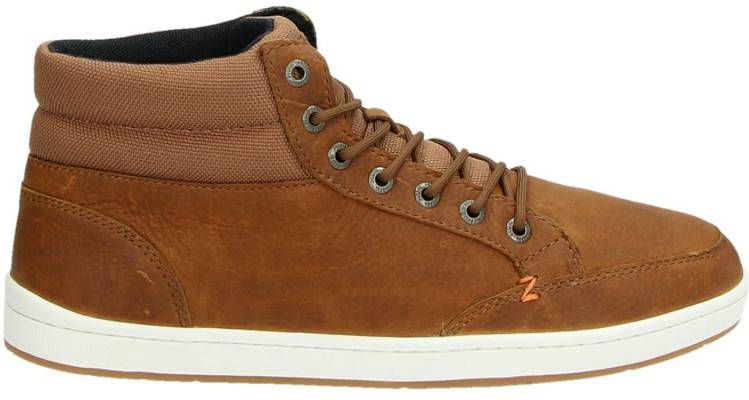 Hub Industry hoge sneakers cognac