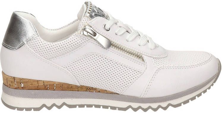 Marco Tozzi sneakers wit/zilver