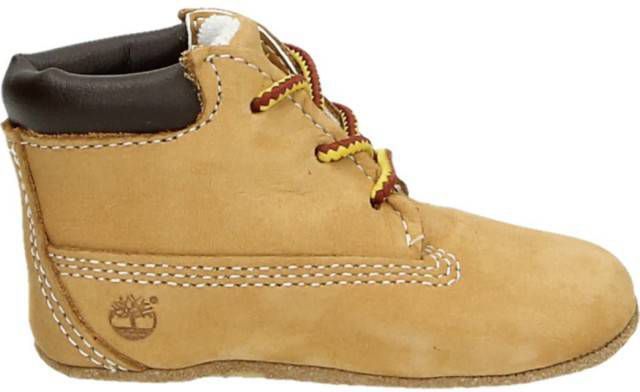 Timberland nubuck babyschoenen camel