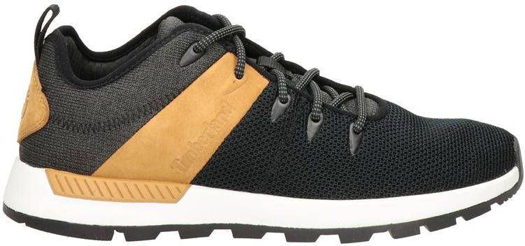 Timberland Sprint Trekker leren sneakers zwart/bruin