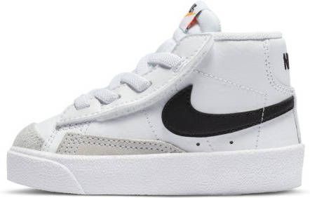 Nike Blazer Mid '77 Schoen voor baby's/peuters White/Total Orange/Black Kind