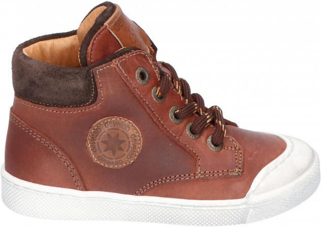 Develab 44217 Cognac Brushed Washed Veter boots