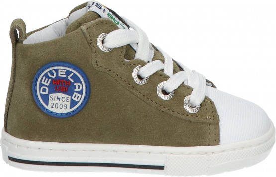 Develab 45005 553 Kaki Suede Boots