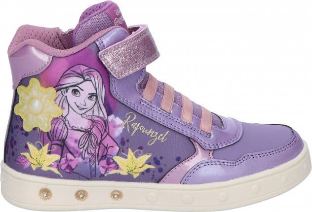 Geox Skylin Girl Rapunzel Lilac Yellow Boots