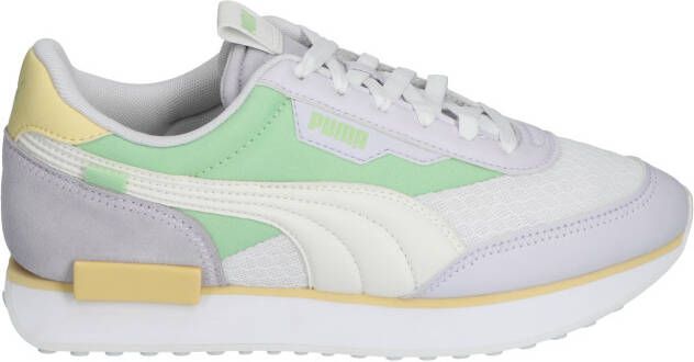 Puma Future Rider White Spring Lavender Lage sneakers