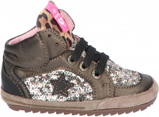 Shoesme BP20S026 Brown Metallic Baby schoenen