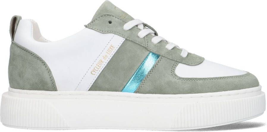 Cycleur de Luxe Groene Lage Sneakers Panache
