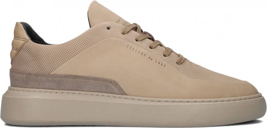 Cycleur de Luxe Taupe Lage Sneakers Echelon