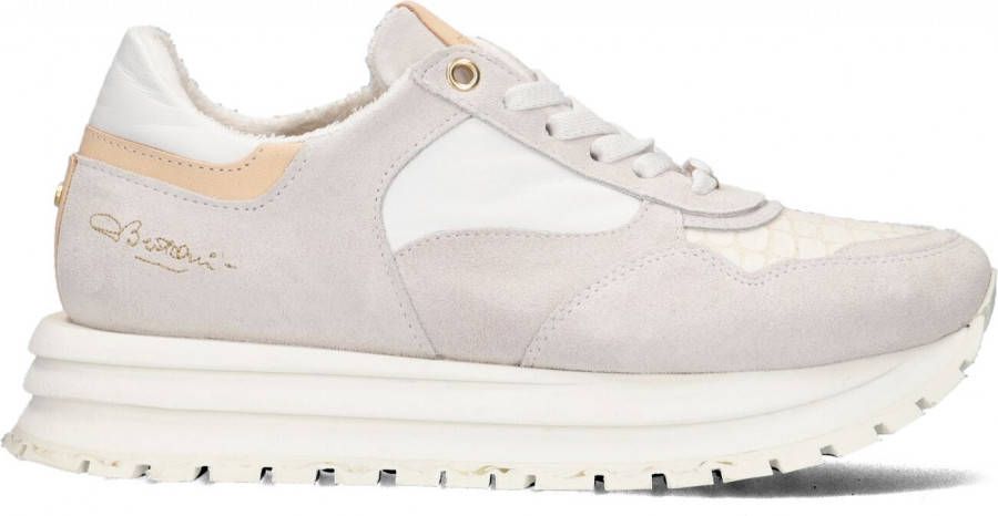 Fred de la Bretoniere Witte Lage Sneakers 101010351