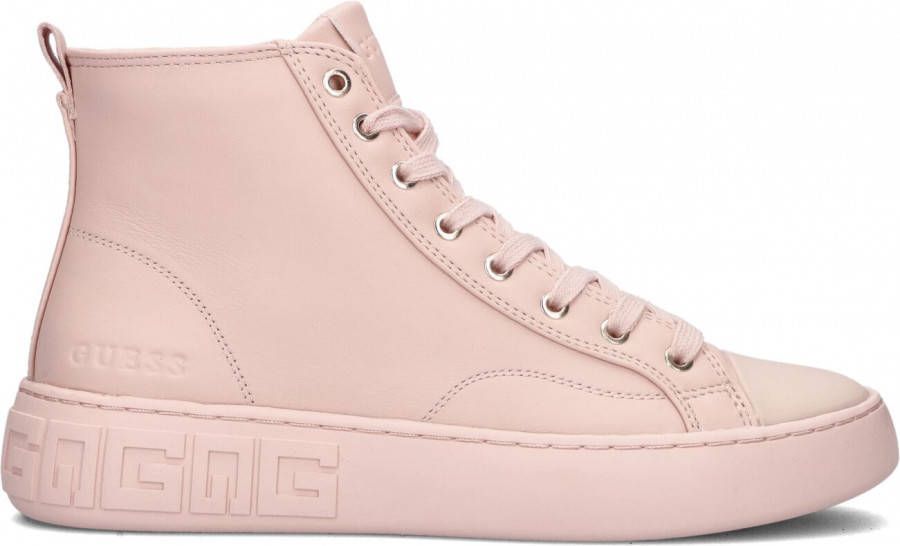 Guess Hoge Sneaker Invyte Gemengd Leer