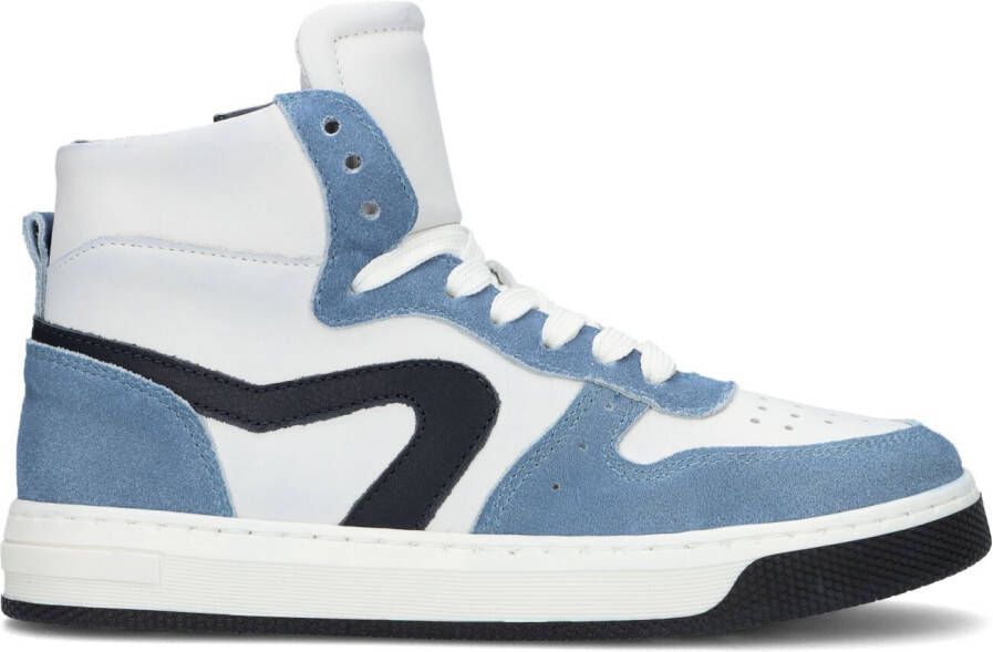 Hip Blauwe Hoge Sneaker H1301