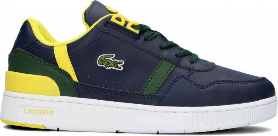 Lacoste Blauwe Lage Sneakers T clip