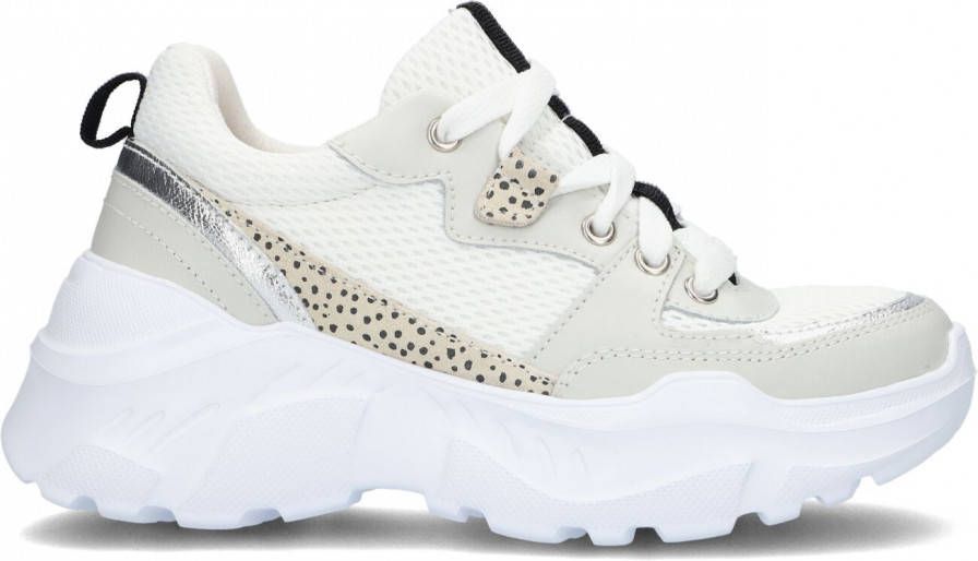 Omoda Beige Lage Sneakers Om122462