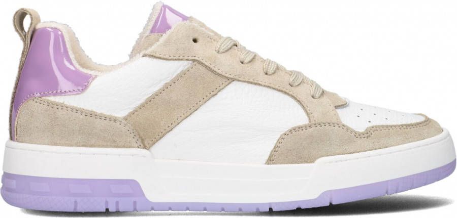 PS Poelman Beige Lage Sneakers P7226