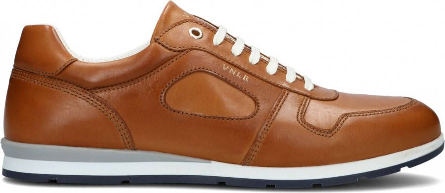 Van Lier Cognac Lage Sneakers Diego