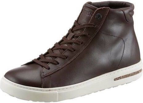 Birkenstock Sneakers Bend Mid Smooth Leather Narrow Bruin