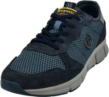 Bugatti Slip on sneakers in de materiaalmix