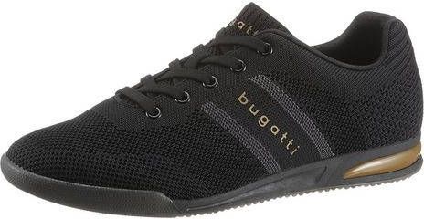 Bugatti Slip on sneakers met elastische siersluiting