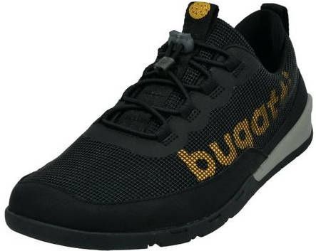 Bugatti Slip on sneakers met gekleurd tegengevoerd textiel