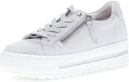 Gabor Veterschoenen Laag Licht Grijs