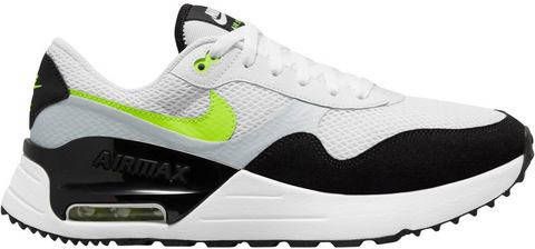 Nike air max systm sneakers wit/geel heren