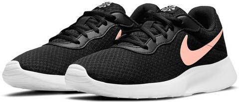 Nike tanjun sneakers zwart/goud dames