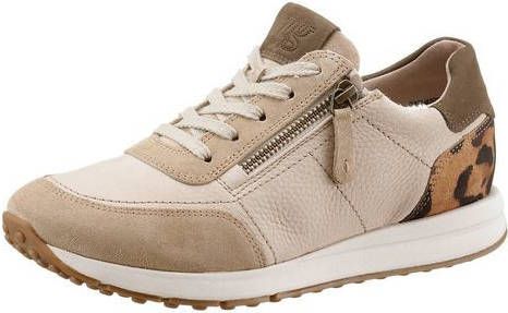 Paul Green Sneakers met animal look bij de hiel