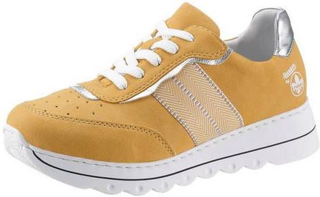 Rieker Plateausneakers met metallicbeleg