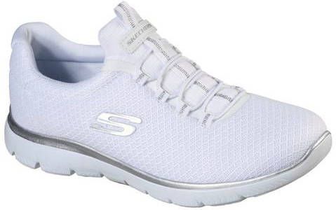 Skechers Slip on sneakers Summits met stijlvolle contrastdetails