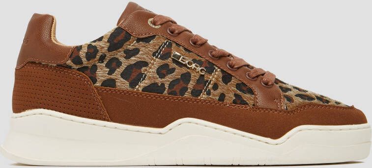 Bjorn Borg l300 luipaard sneakers bruin dames