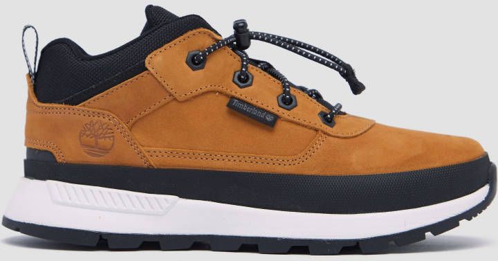 Timberland field trekker low sneakers geel kinderen