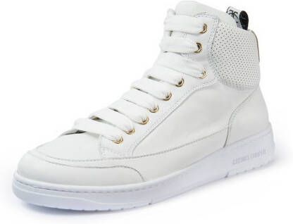 Candice Cooper Enkelhoge sneakers Vela Mid 4 wit